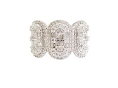 1.80 Carats Baguette Diamond White Gold 14k Ring
