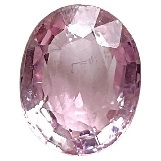 1.80 Carats Pink Tourmaline Oval Faceted Cut stone Top Quality Natural gemstone