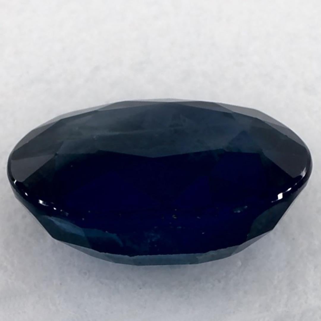 1.80 Ct Blue Sapphire Oval Loose Gemstone (pierre précieuse en vrac) Neuf - En vente à Fort Lee, NJ