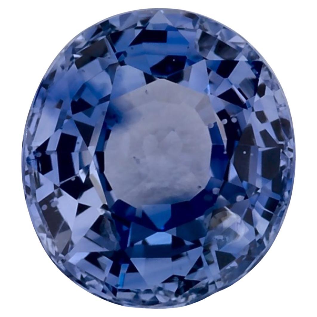 1.80 Ct Blue Sapphire Oval Loose Gemstone
