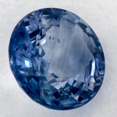 1.80 Ct Blue Sapphire Round Loose Gemstone