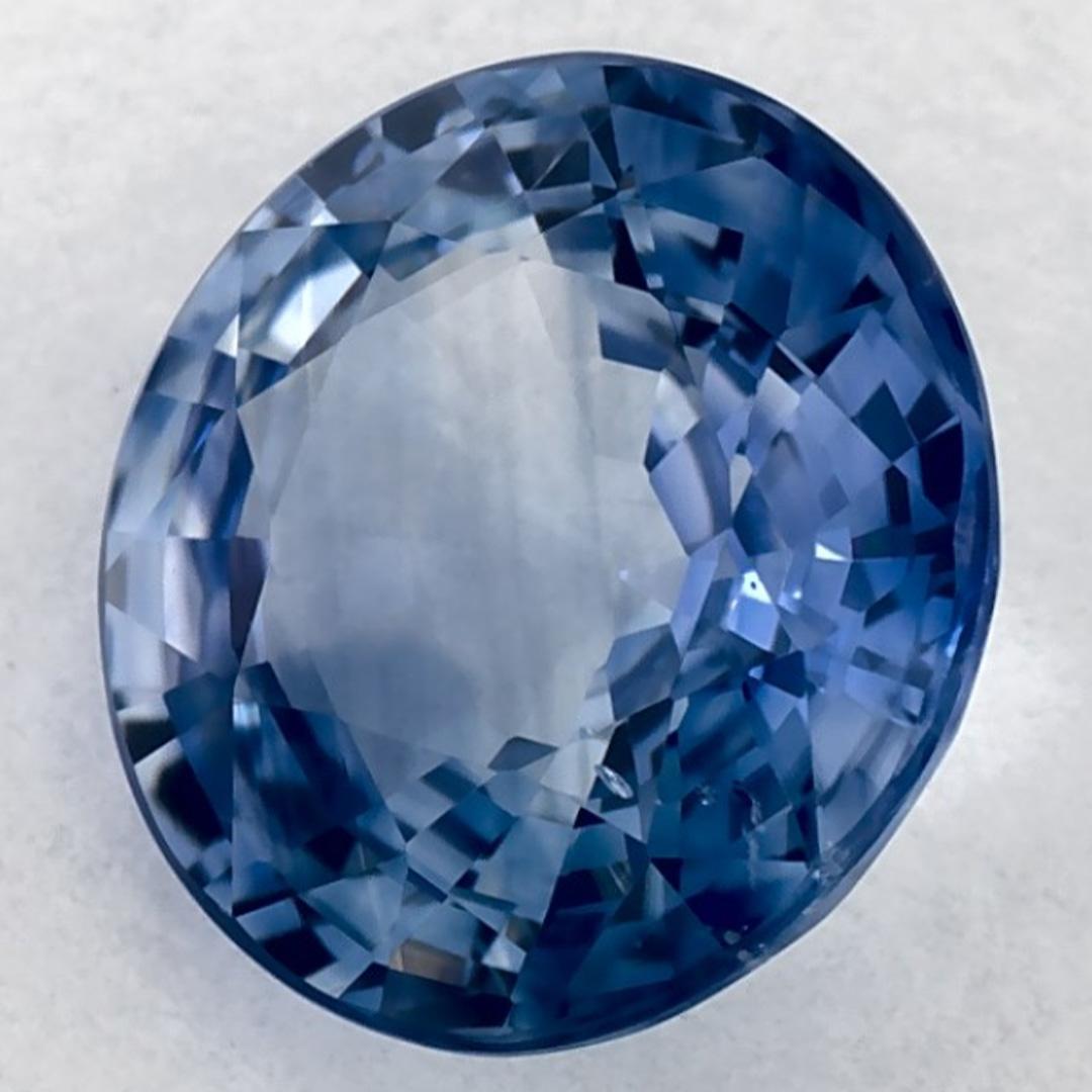 1.80 Karat Blauer runder Saphir, loser Edelstein im Zustand „Neu“ im Angebot in Fort Lee, NJ
