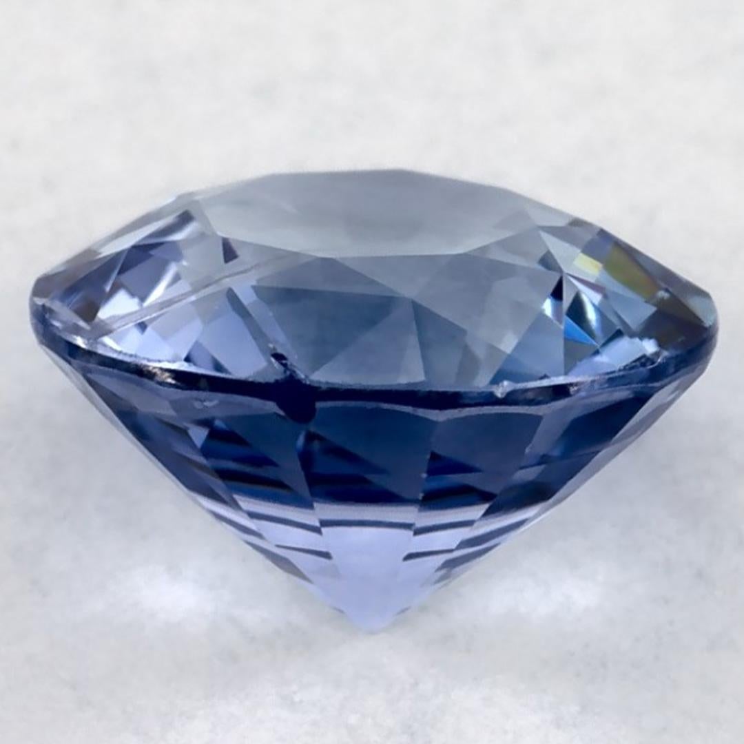 1.80 Ct Blue Sapphire Round Loose Gemstone In New Condition For Sale In Fort Lee, NJ