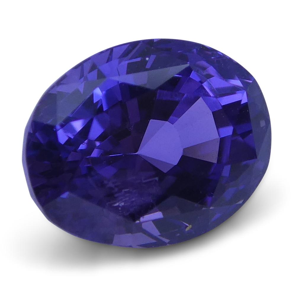 Oval Cut 1.80 Ct Purple Sapphire Oval GIA Certified Unheated, Sri Lanka For Sale