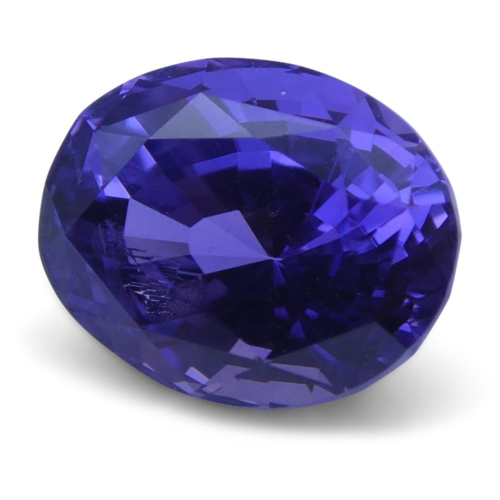 1.80 Ct Purple Sapphire Oval GIA Certified Unheated, Sri Lanka In New Condition For Sale In Toronto, Ontario
