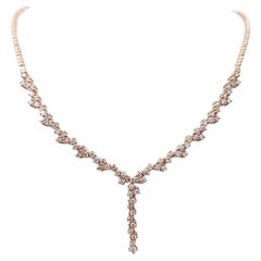 IGI Certified 1.80ct Natural Pink Diamond Necklace 