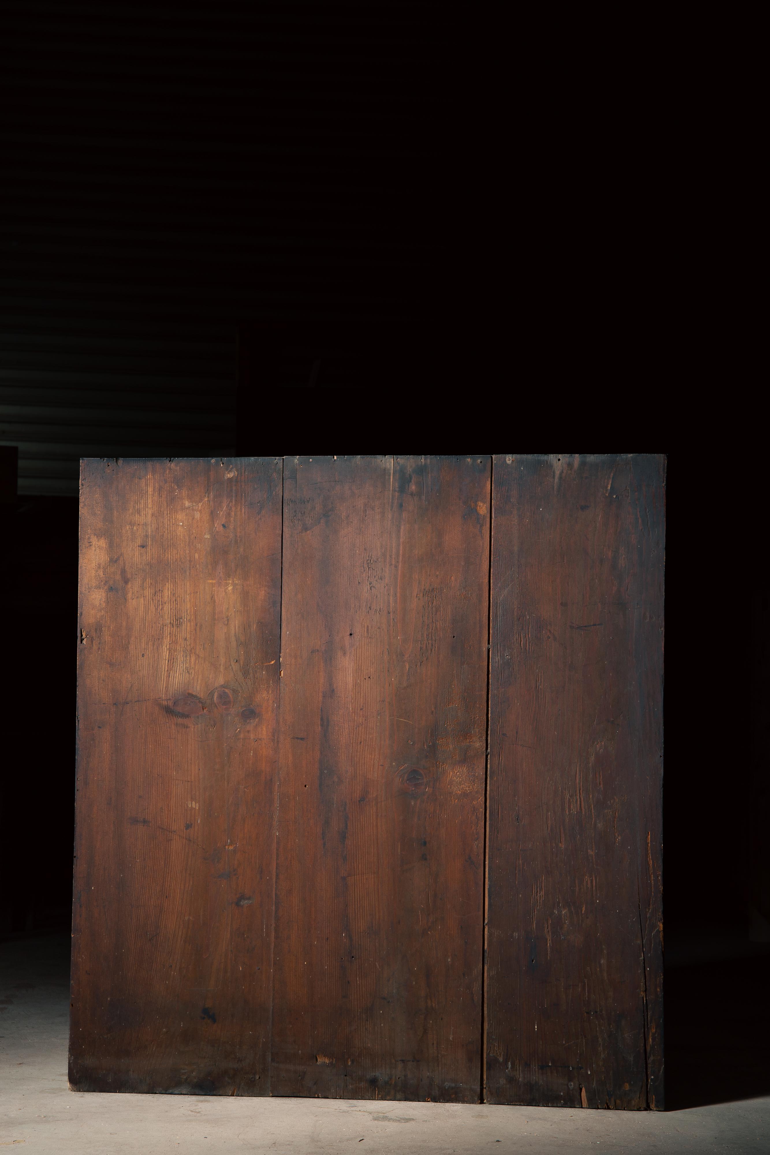 19th Century 1800-1870s Japanese antique mid size mizuya tansu wabi sabi chest w/ drawers