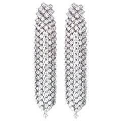 18.00 Carat Chandelier Diamond Earrings