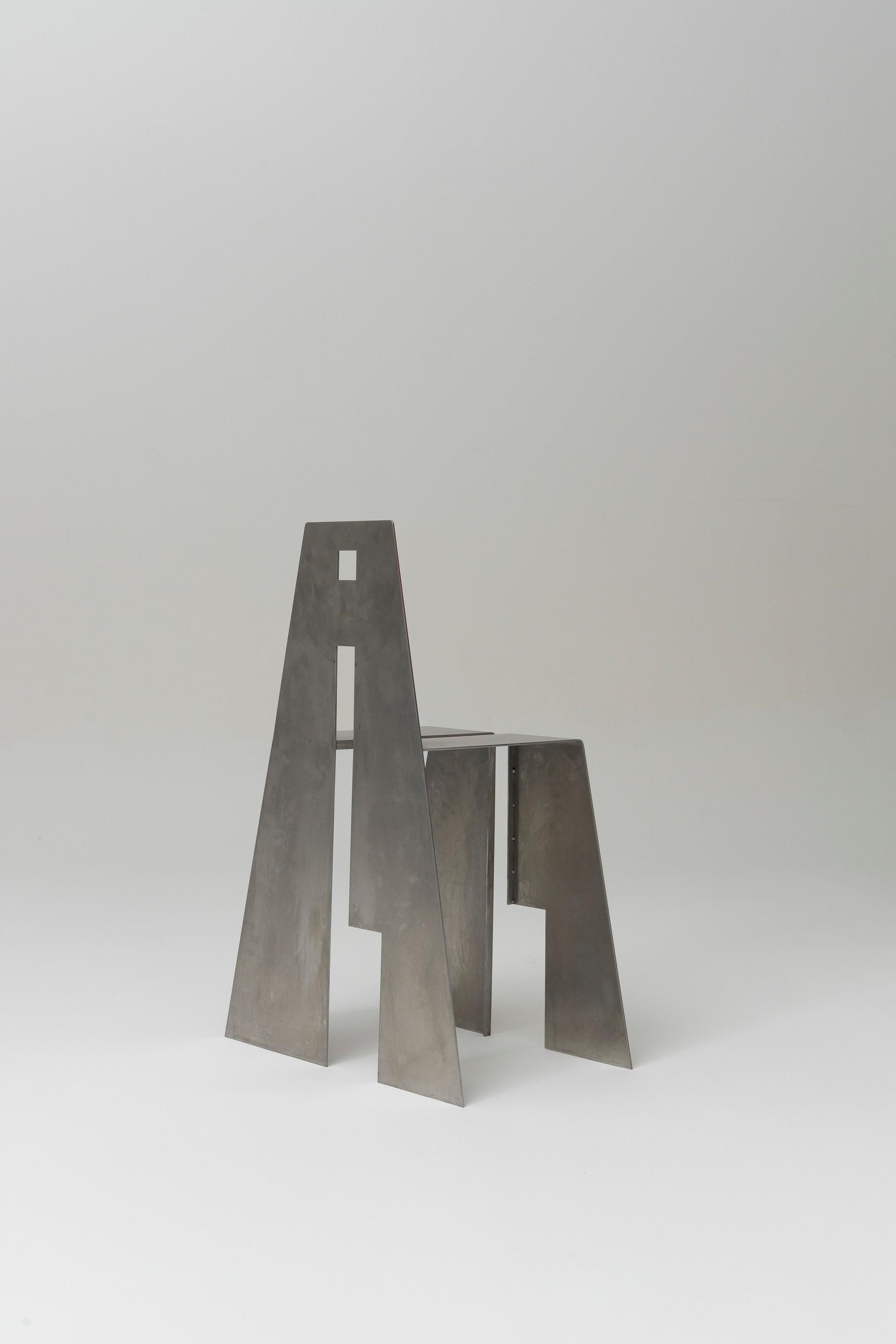 Stuhl „1800“ von Argot Studio (Metall) im Angebot