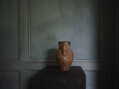 1800's Antique Clay Amphora, RJ Amphora