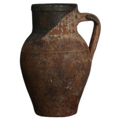 1800's Antique Clay Amphora, RJ Amphora