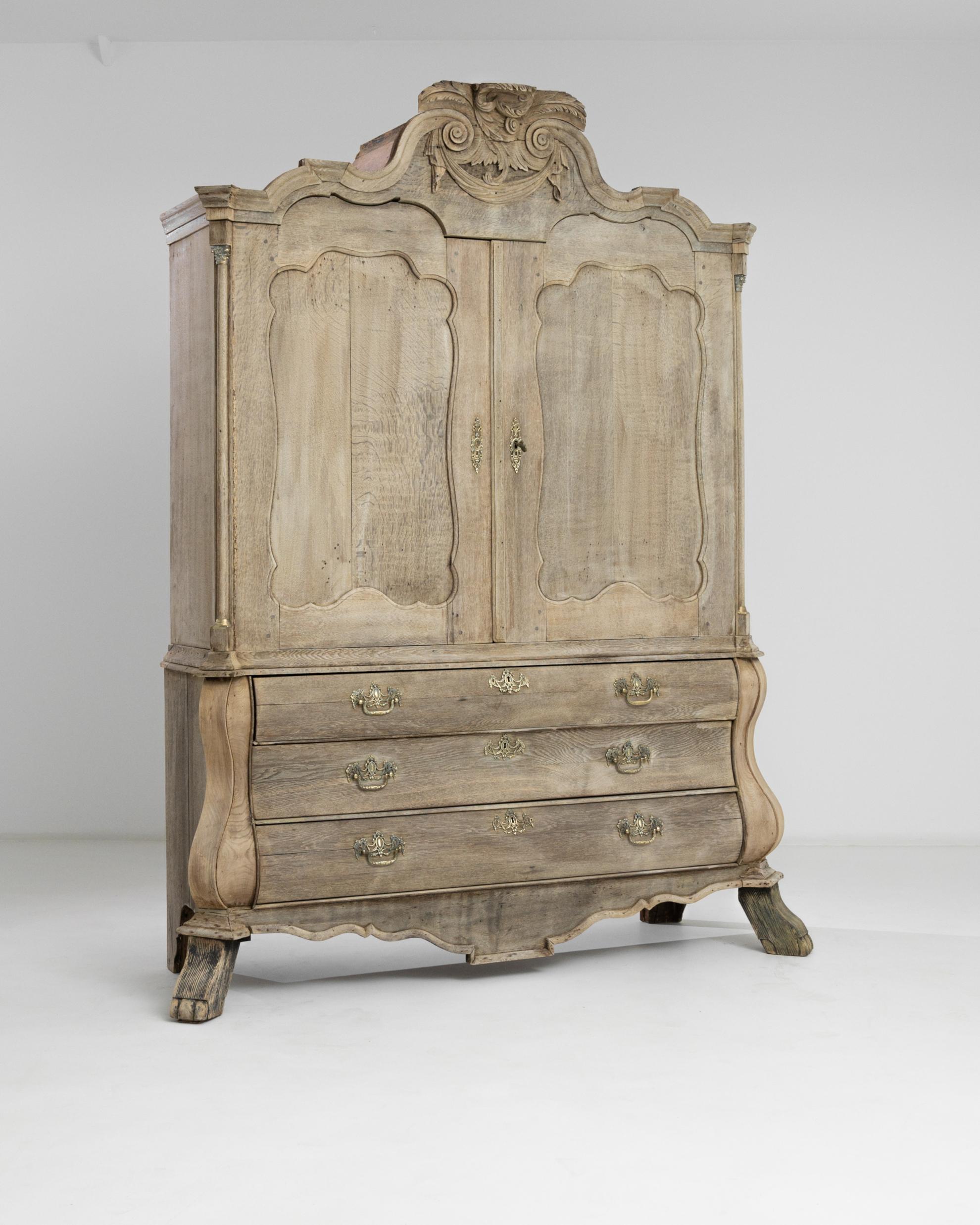 Early 19th Century 1800s Antique Dutch Cabinet