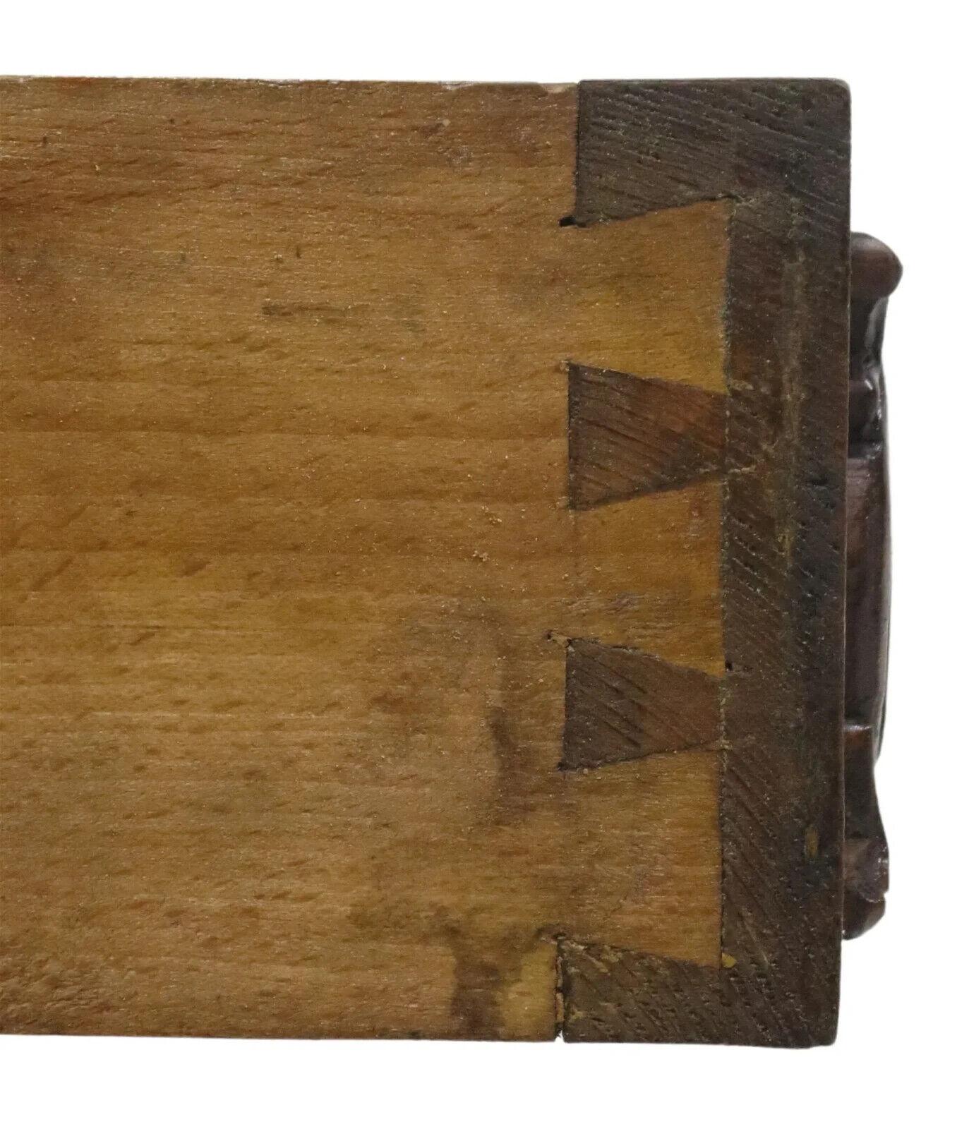 1800's Antique Rococo Style, Marble-Top, Mahogany, Foliat, NIghtstands, Set of 2 1