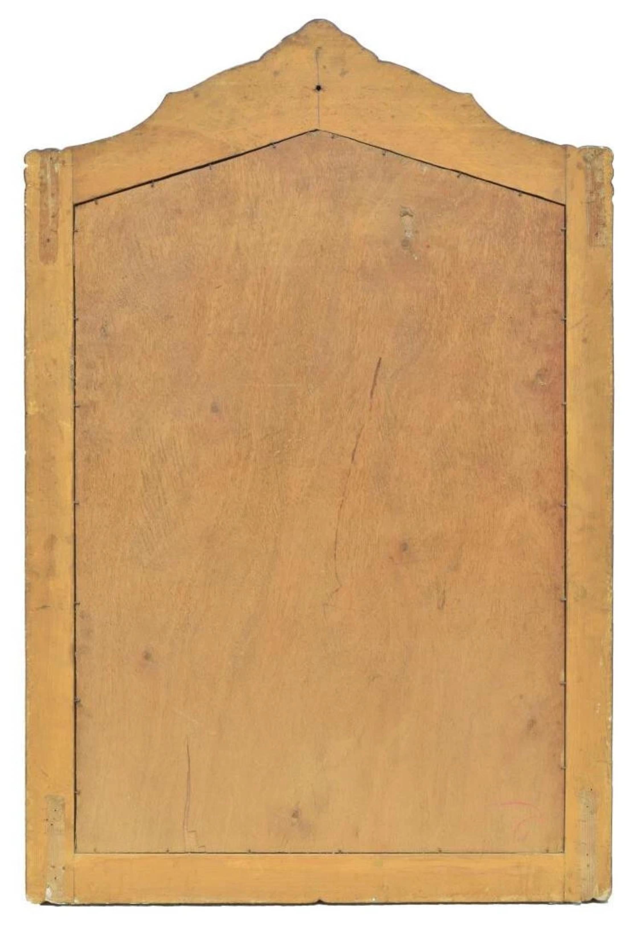 ¡1800s Antiguo Espejo Español, 2 Sillas, Mesa Consola Dorada con Tapa de Mármol, Juego de 4! en venta 1