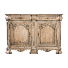 1800s Belgian Oak Buffet