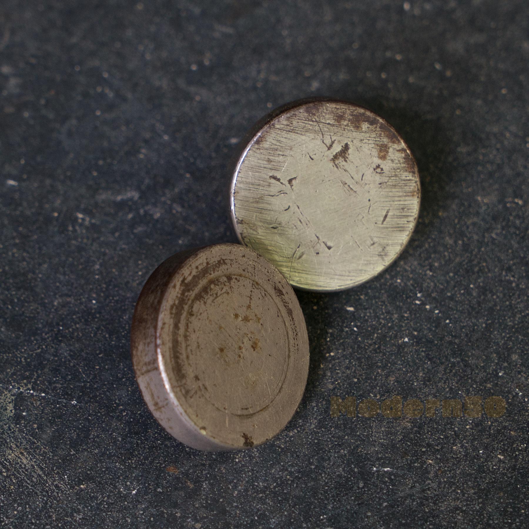 Late 19th Century 1800s Bollard Paperweight Victorian Machinist Factory Office Salesman Promotion
