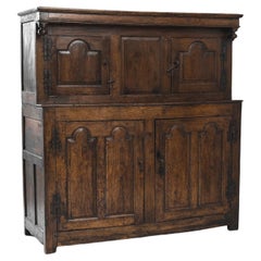 1800s British Oak Cabinet