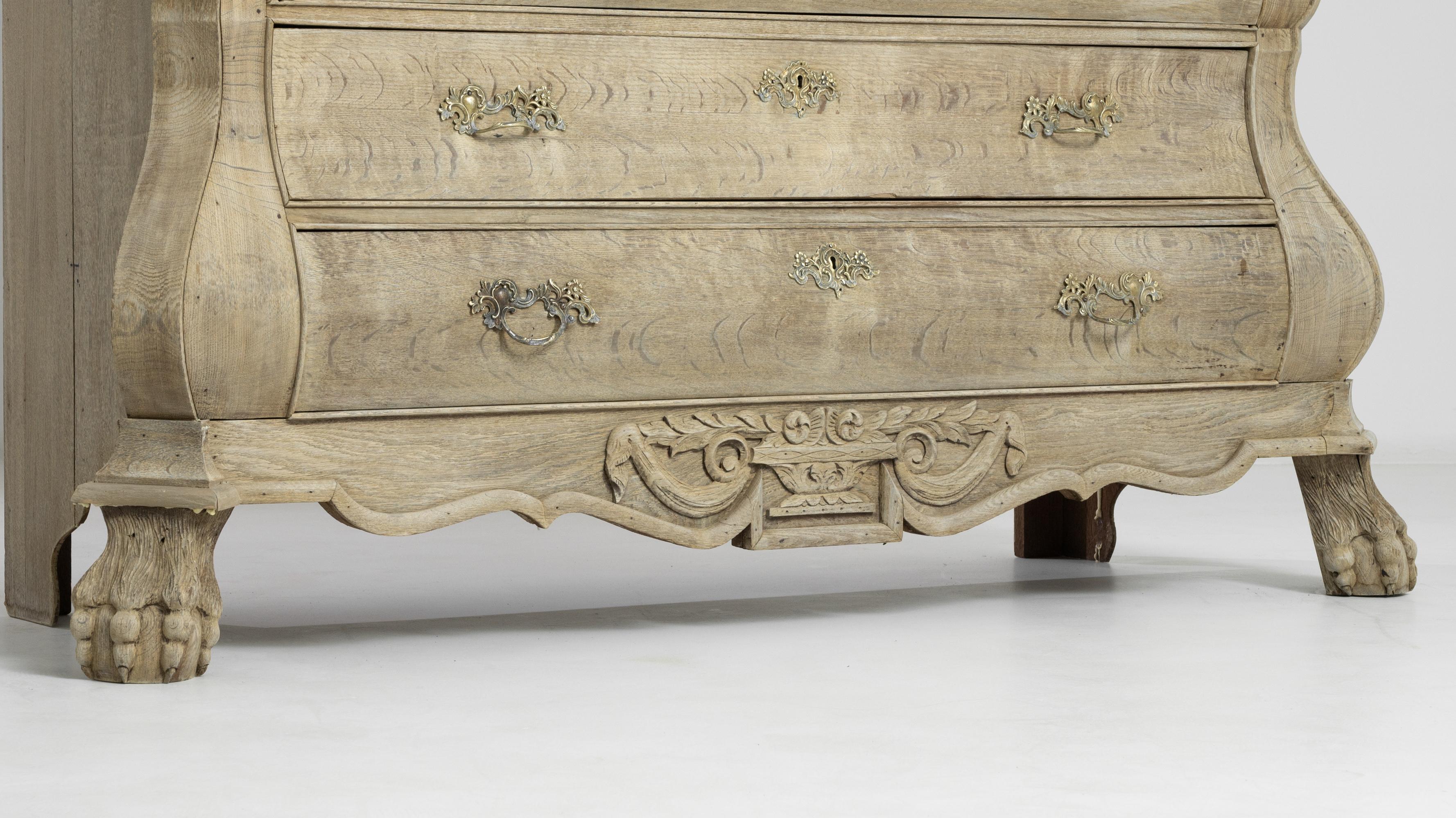 Early 19th Century 1800s Dutch Antique Oak Cabinet