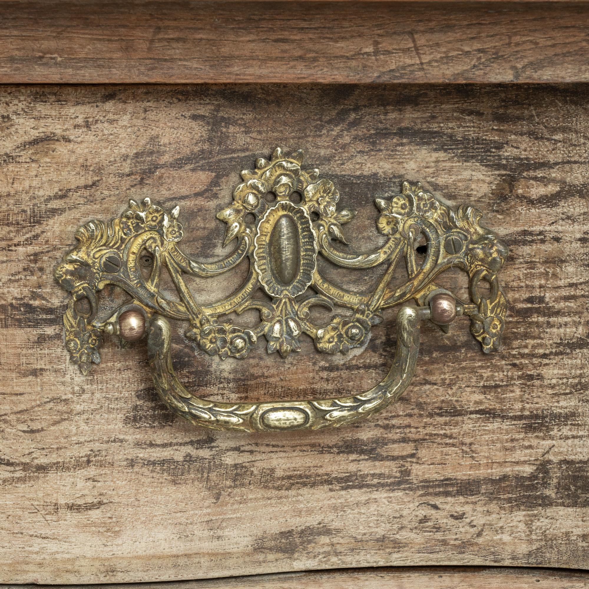 19th Century 1800s Dutch Antique Wooden Cabinet