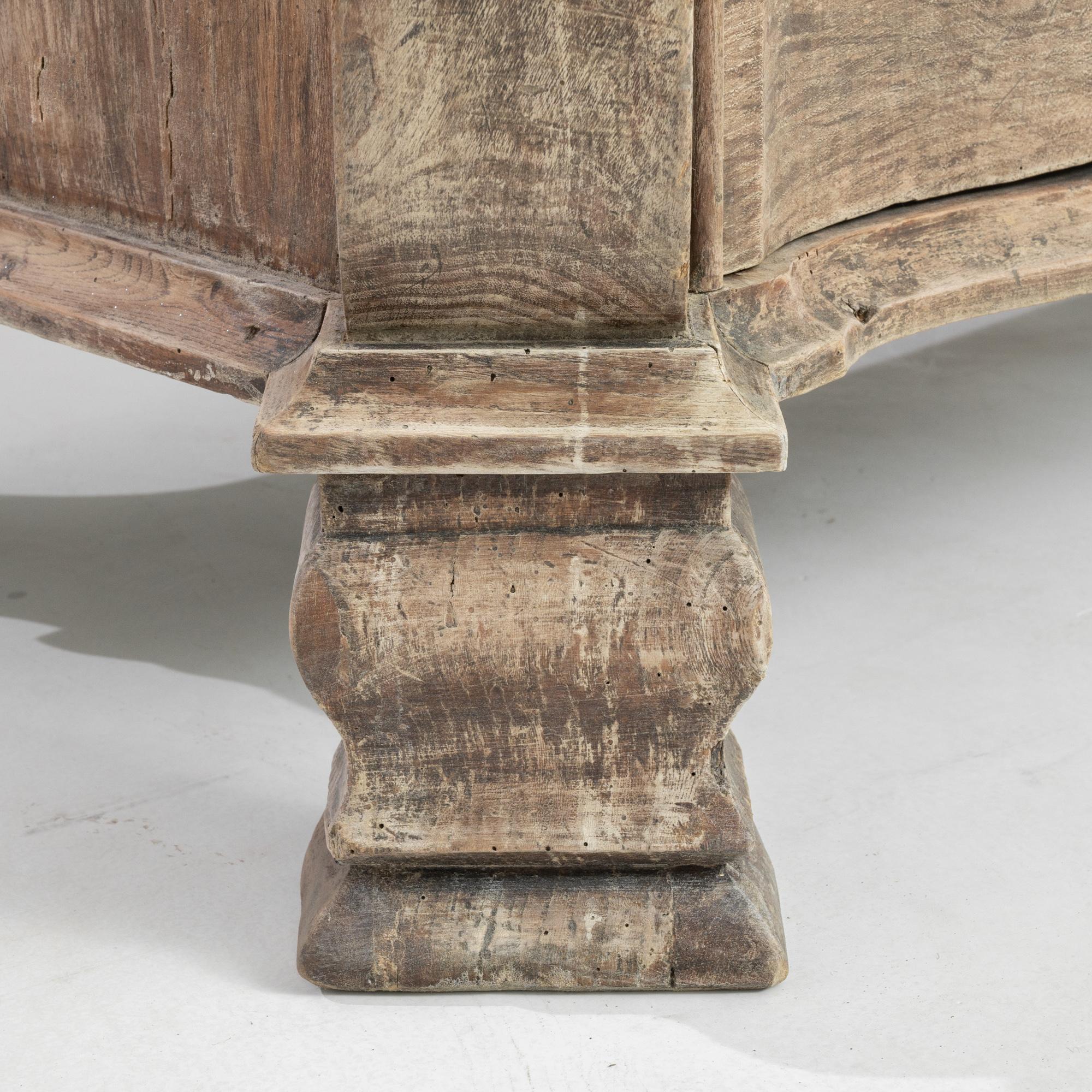 1800s Dutch Antique Wooden Cabinet 1