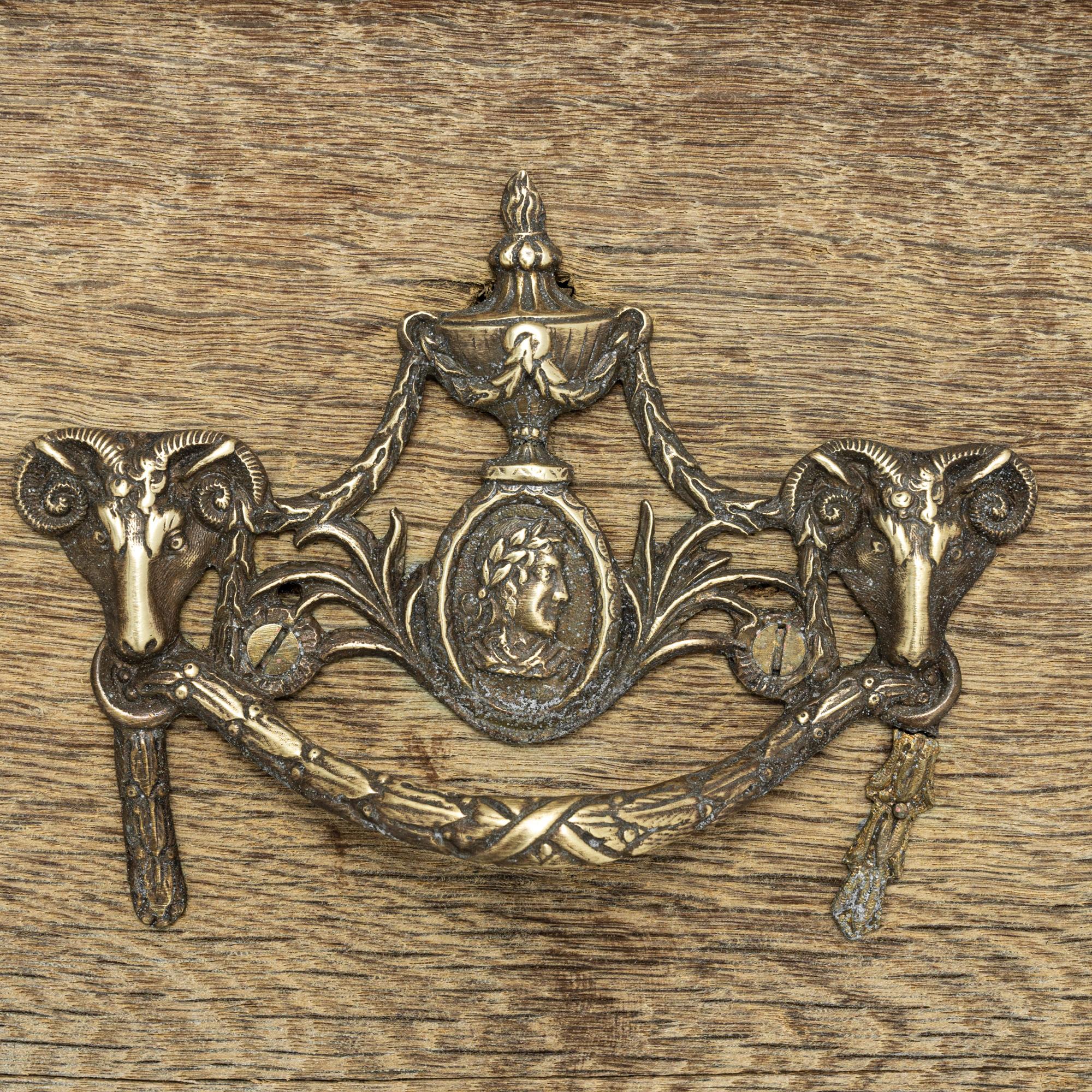 19th Century 1800s Dutch Bleached Oak Cabinet