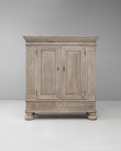 1800s Dutch Oak Cabinet