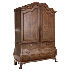1800s Dutch Wooden Cabinet with Original Patina