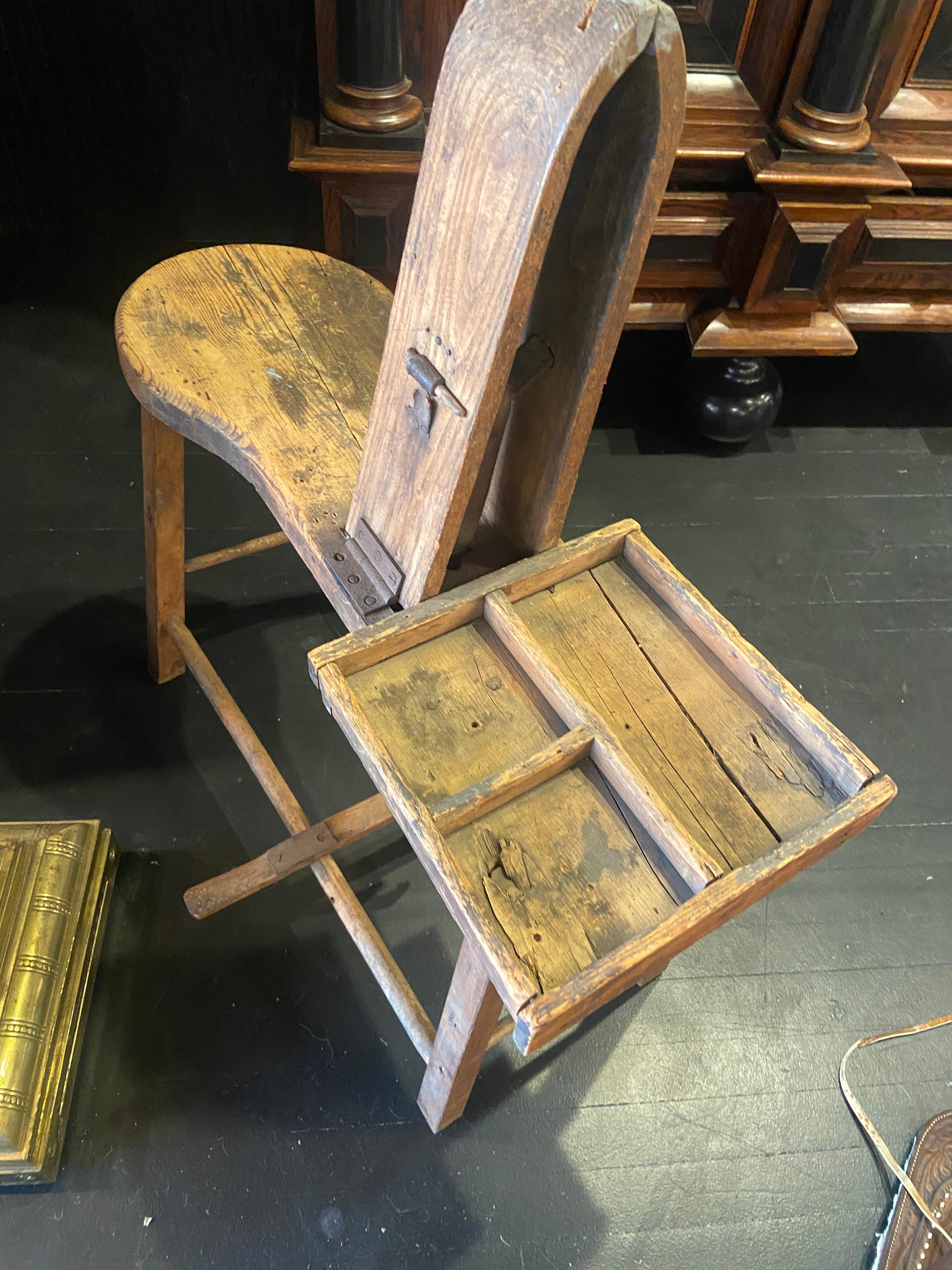 Step back in time and seize the opportunity to own a remarkable piece of American craftsmanship from the 1800s—a genuine cobbler's bench straight from the heart of the United States. This extraordinary antique, with its rich history and undeniable