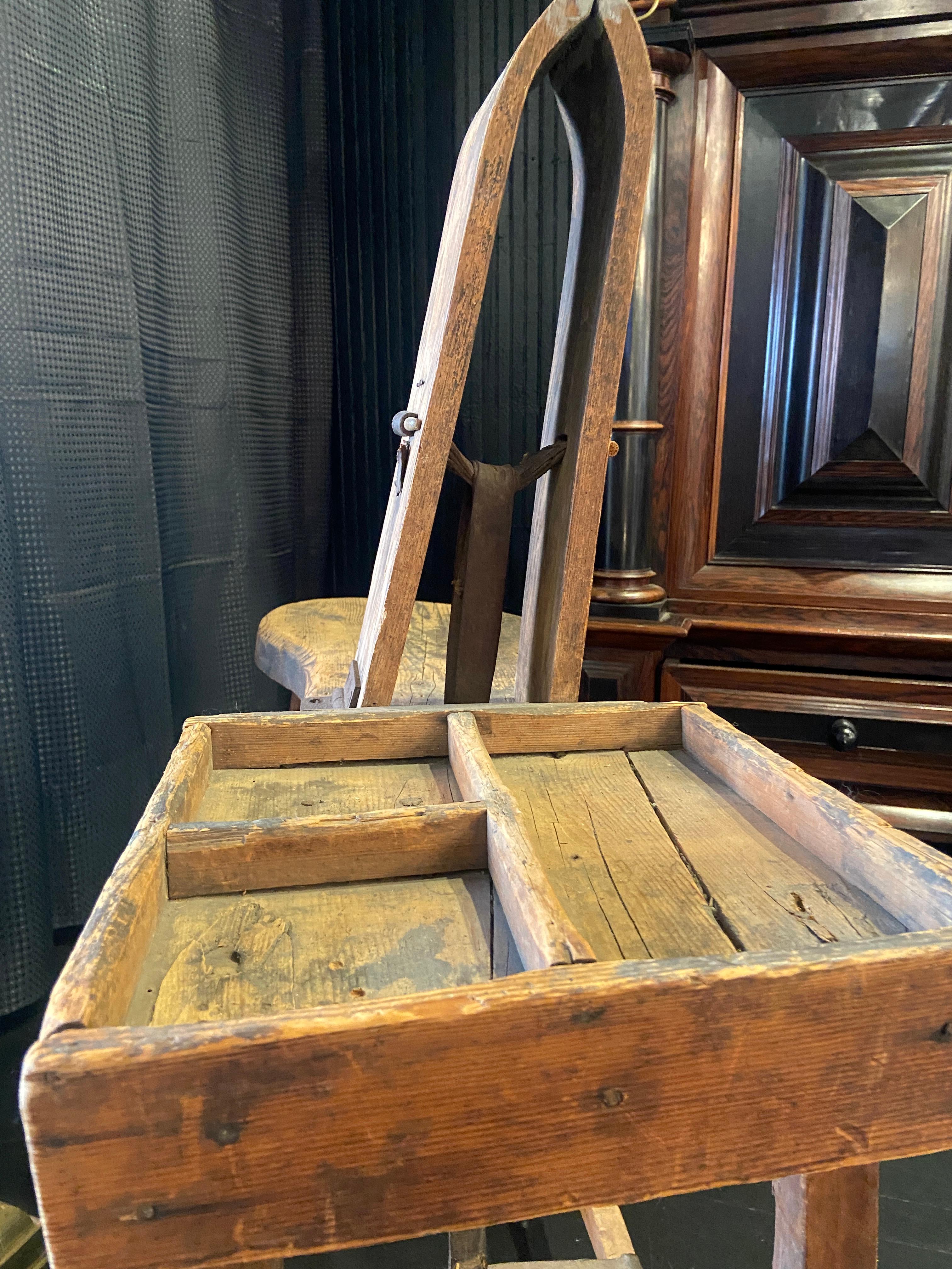 American 1800s Early Cobblers Bench For Sale