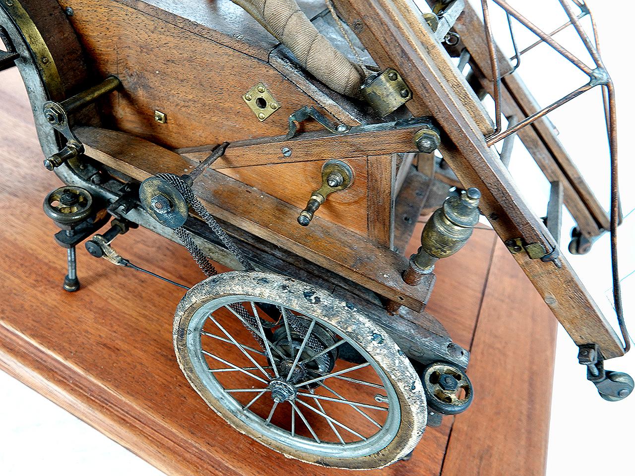 1800s Fire Ladder Wagon Salesman's Sample In Good Condition In Peekskill, NY