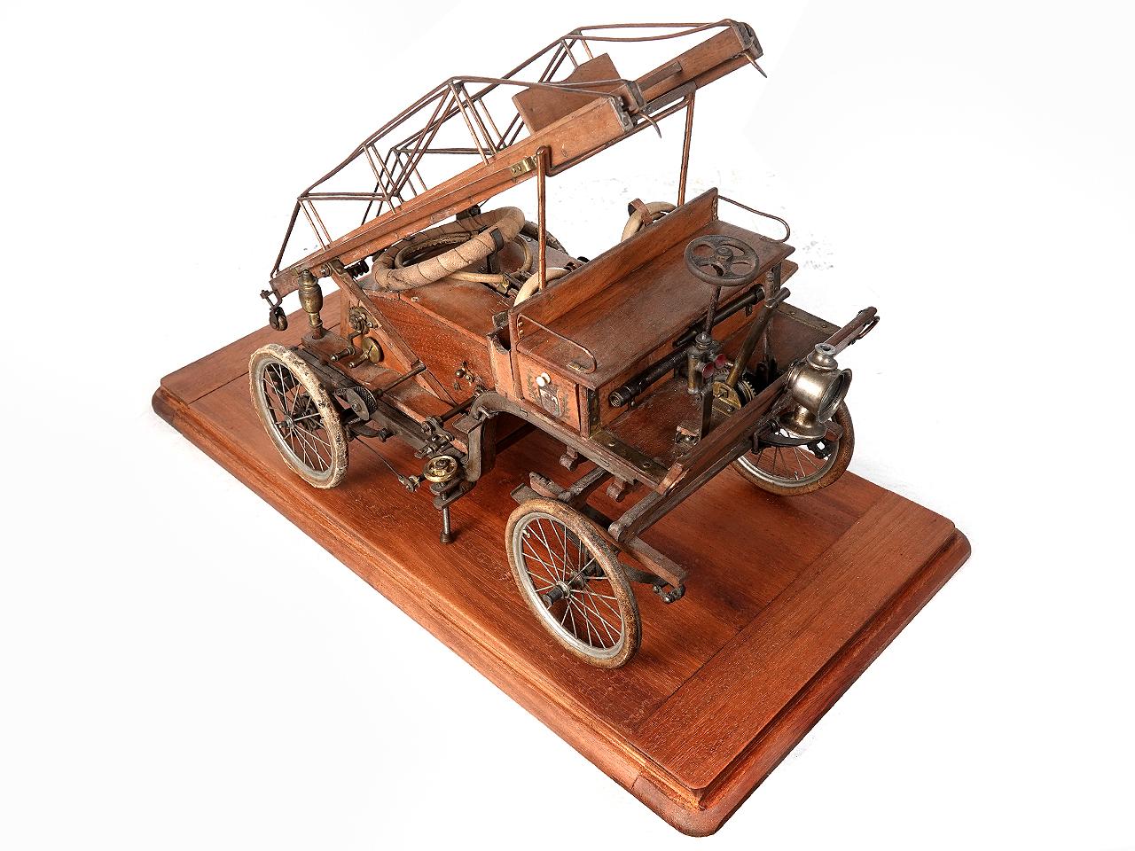 19th Century 1800s Fire Ladder Wagon Salesman's Sample