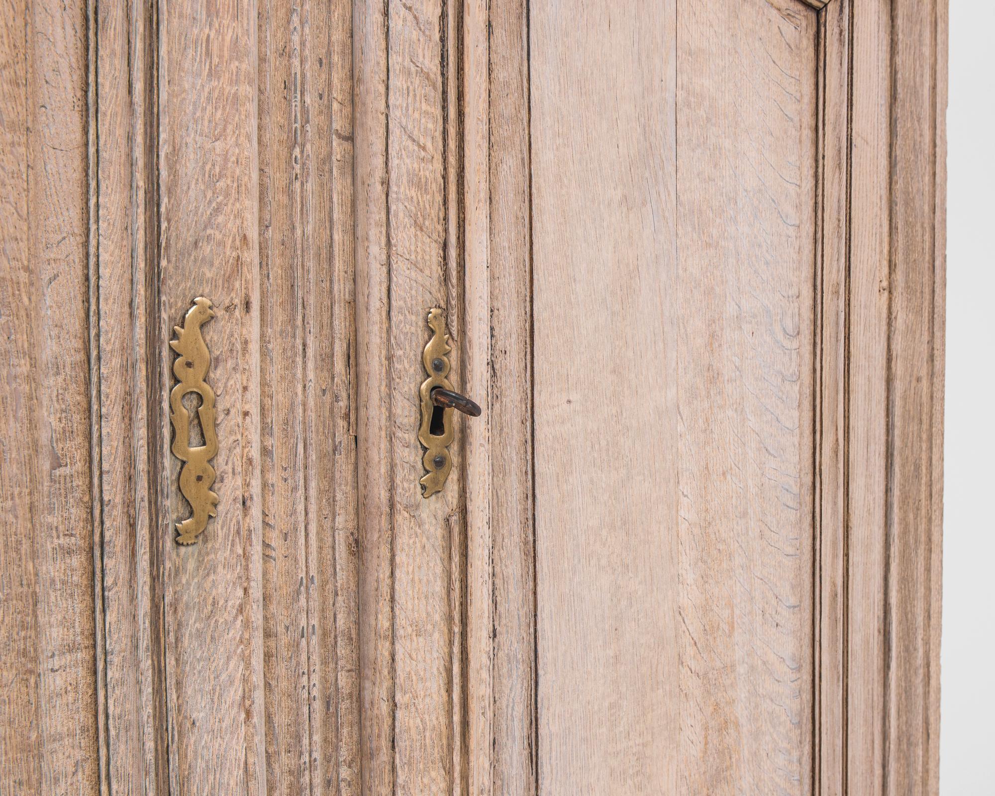 1800s French Arched Armoire In Good Condition In High Point, NC