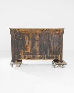 1800s French Bleached Oak Buffet
