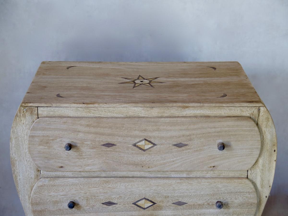 1800s French Chest of Drawers with Inlays For Sale 1