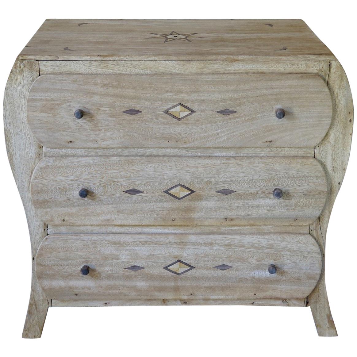1800s French Chest of Drawers with Inlays For Sale
