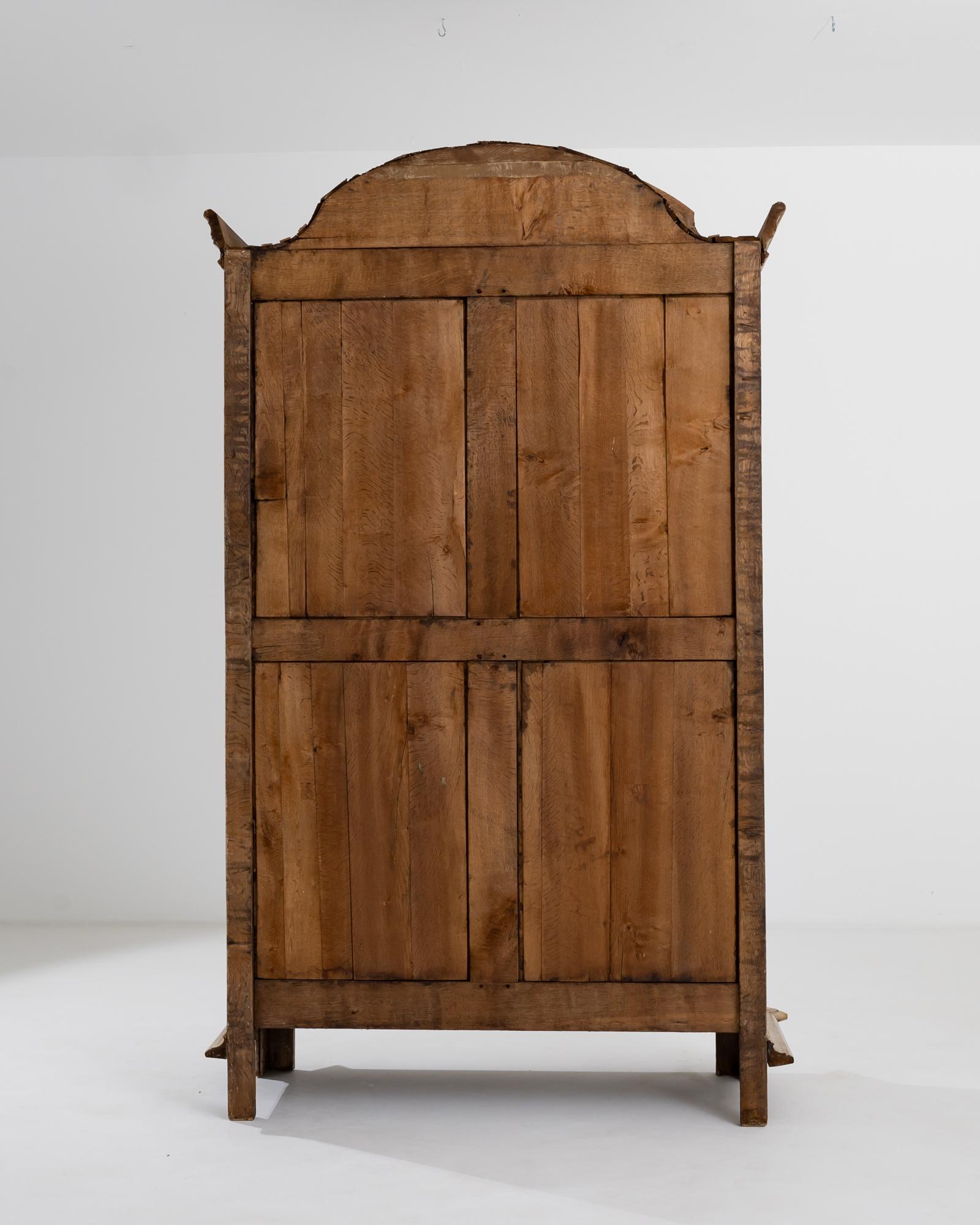1800s French Oak Cabinet 11