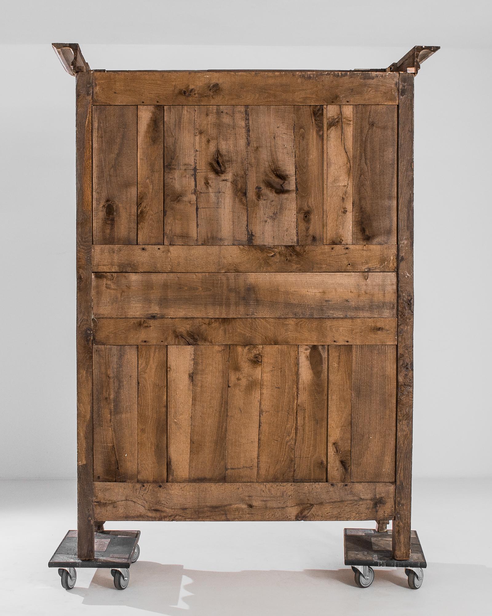 1800s French Oak Cabinet 2