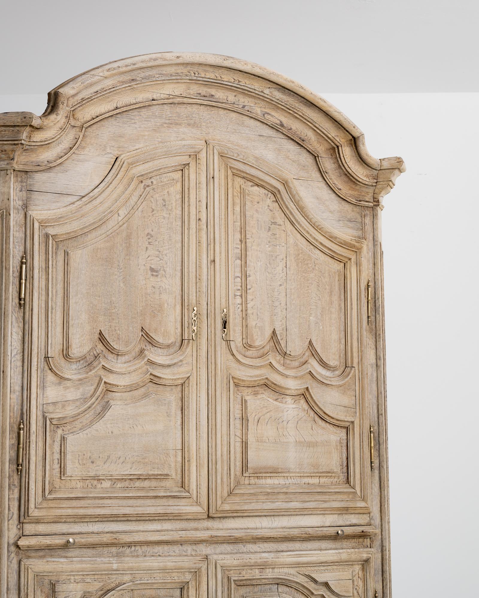 1800s French Oak Cabinet 1