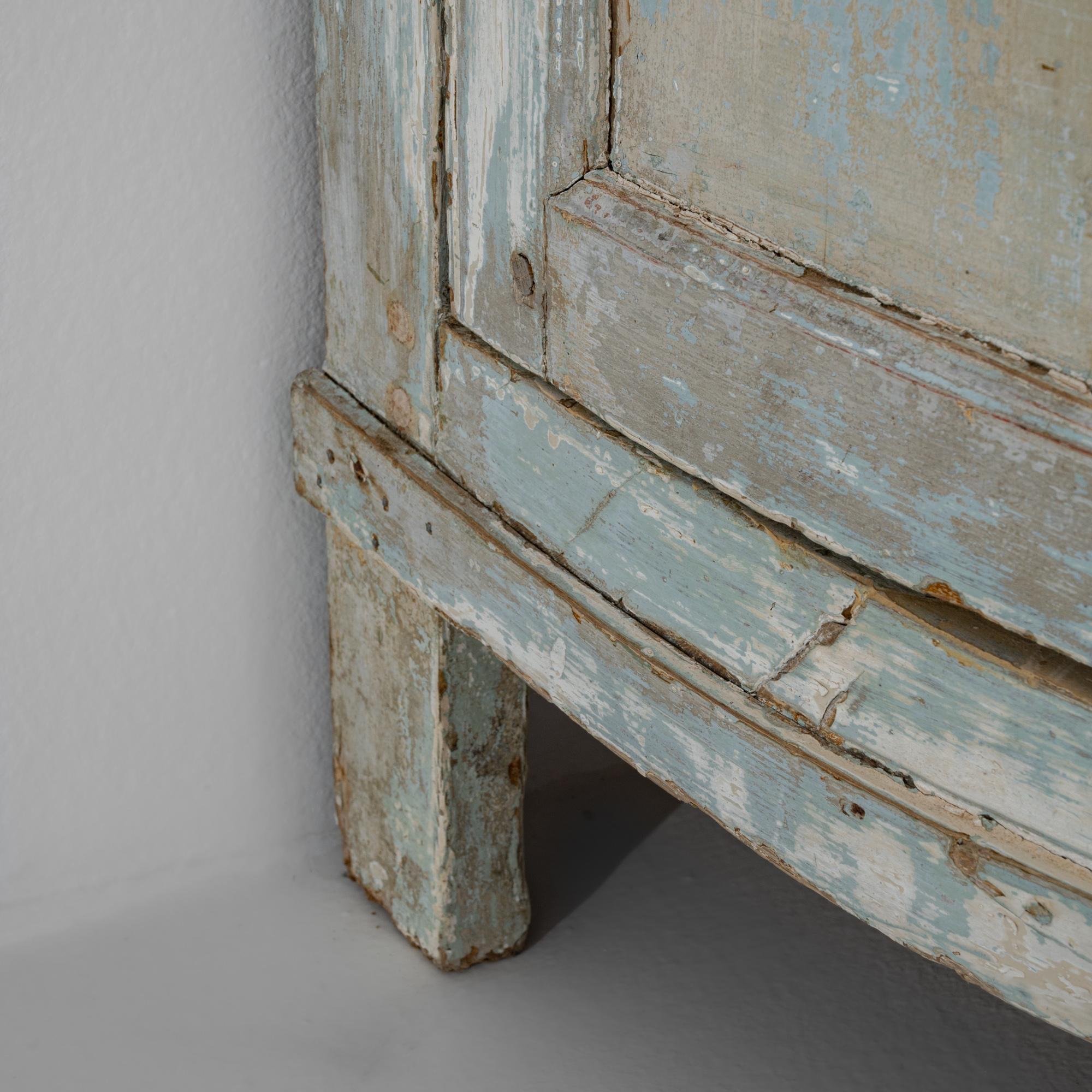 1800s French, Patinated Corner Cabinet 3