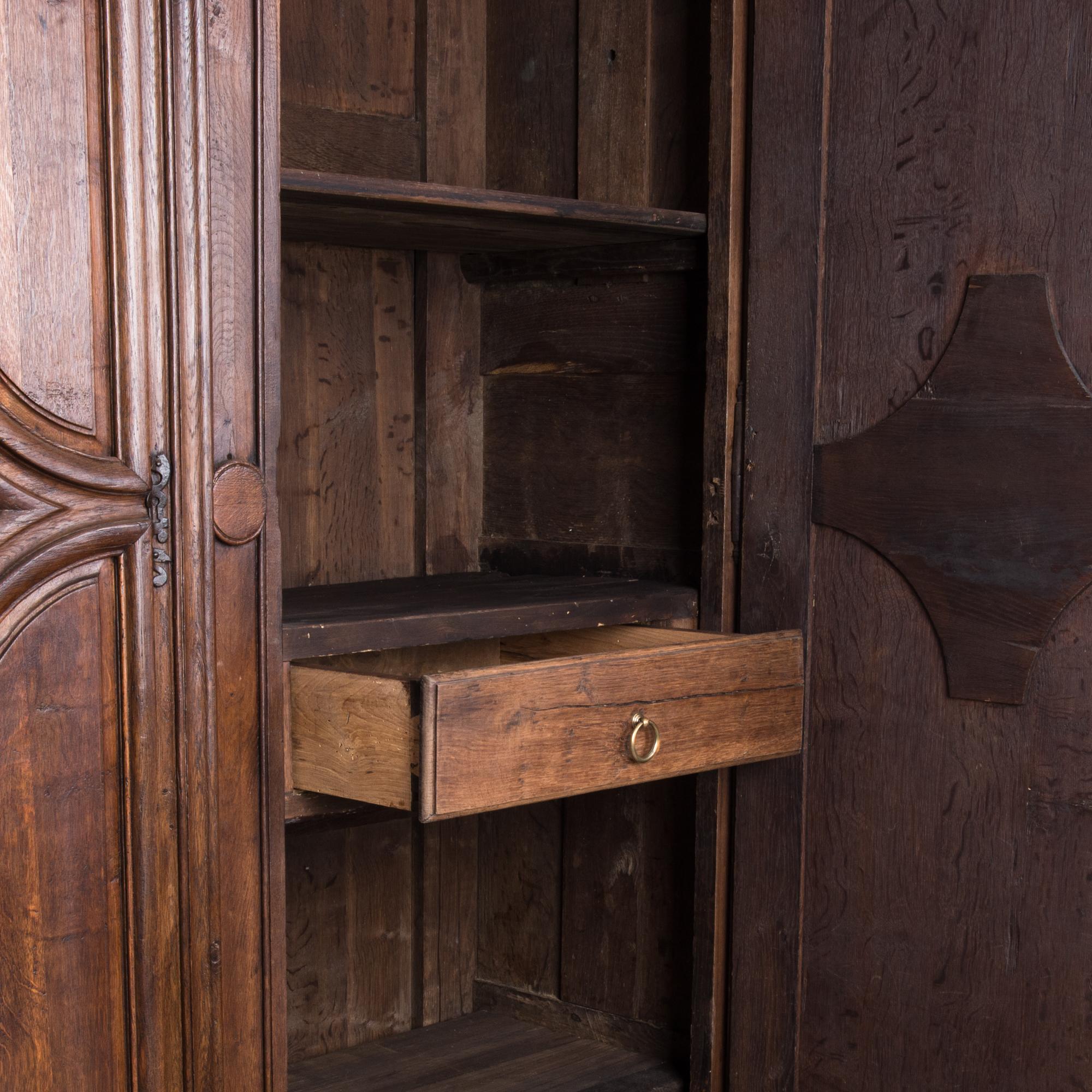 1800s French Provincial Armoire 6