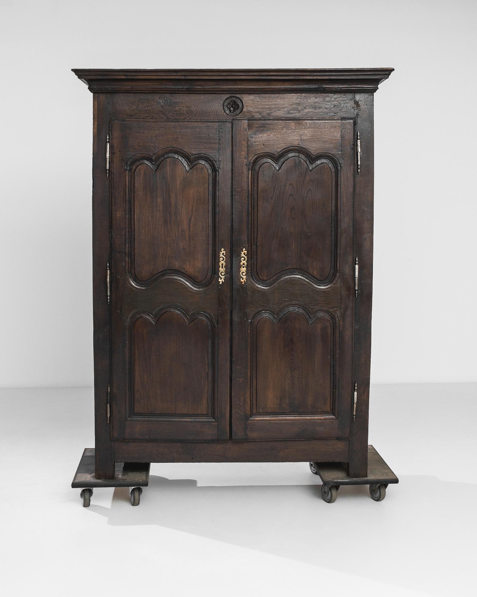 1800s French Provincial Armoire with Original Patina For Sale 3