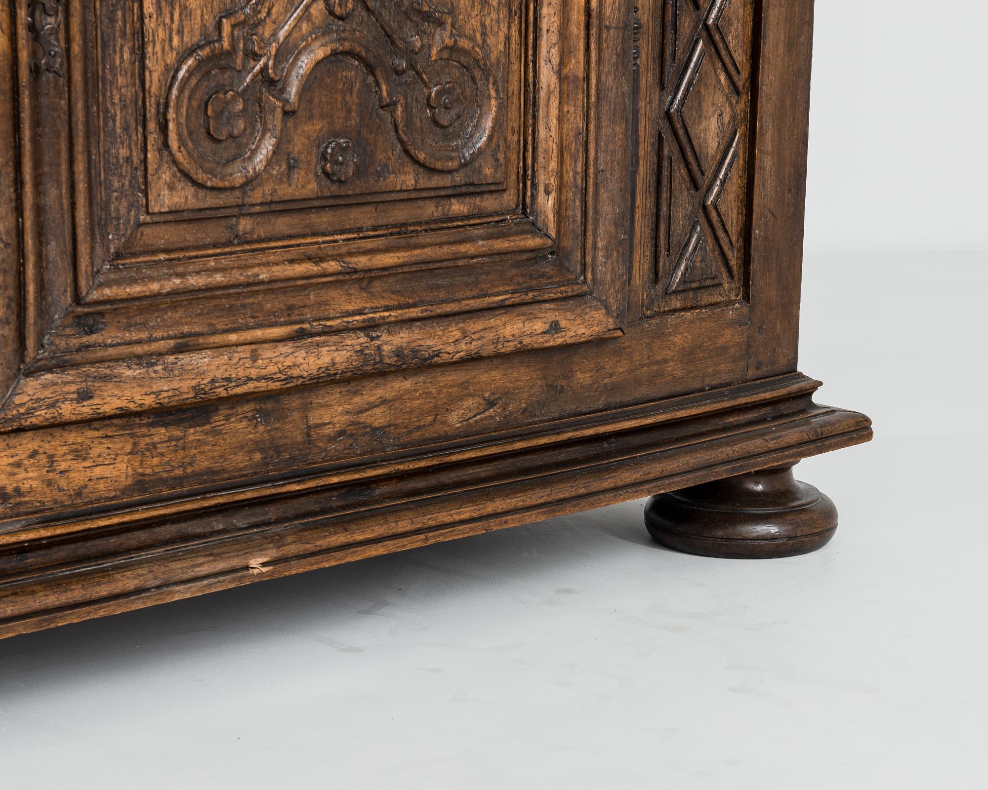 1800s French Provincial Hardwood Cabinet with Original Patina 6