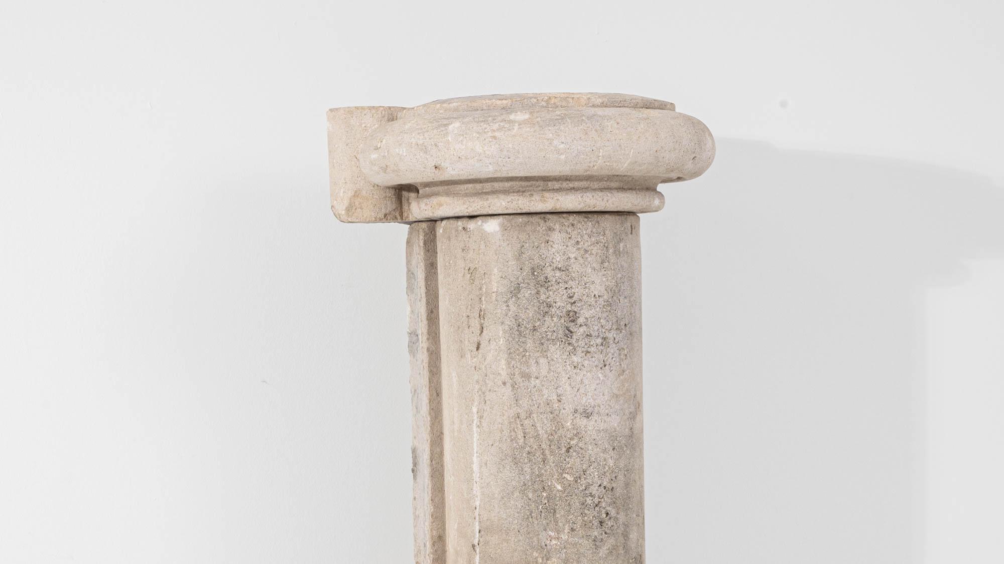 1800s French Stone Column 2