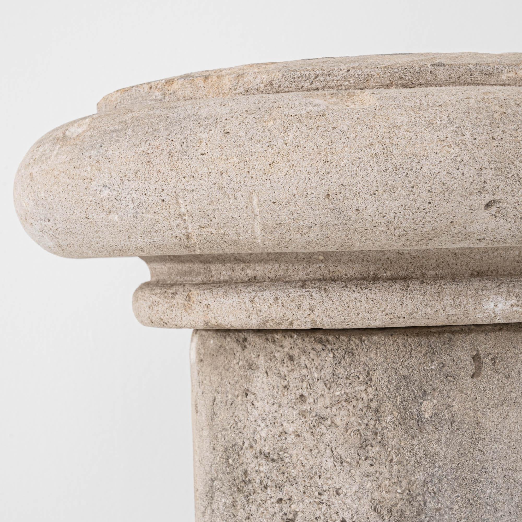 1800s French Stone Column 4