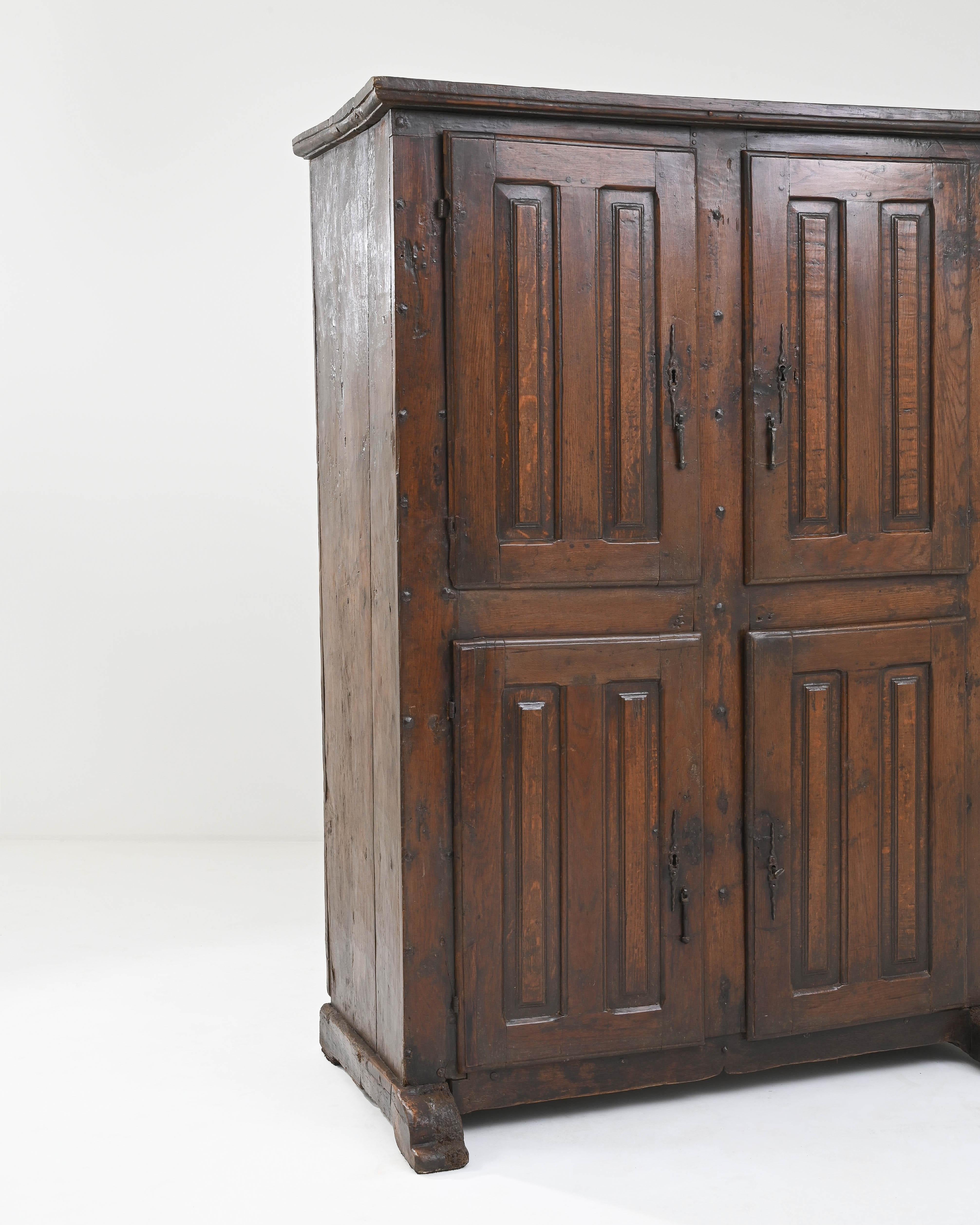 1800s French Wooden Cabinet with Original Patina 1