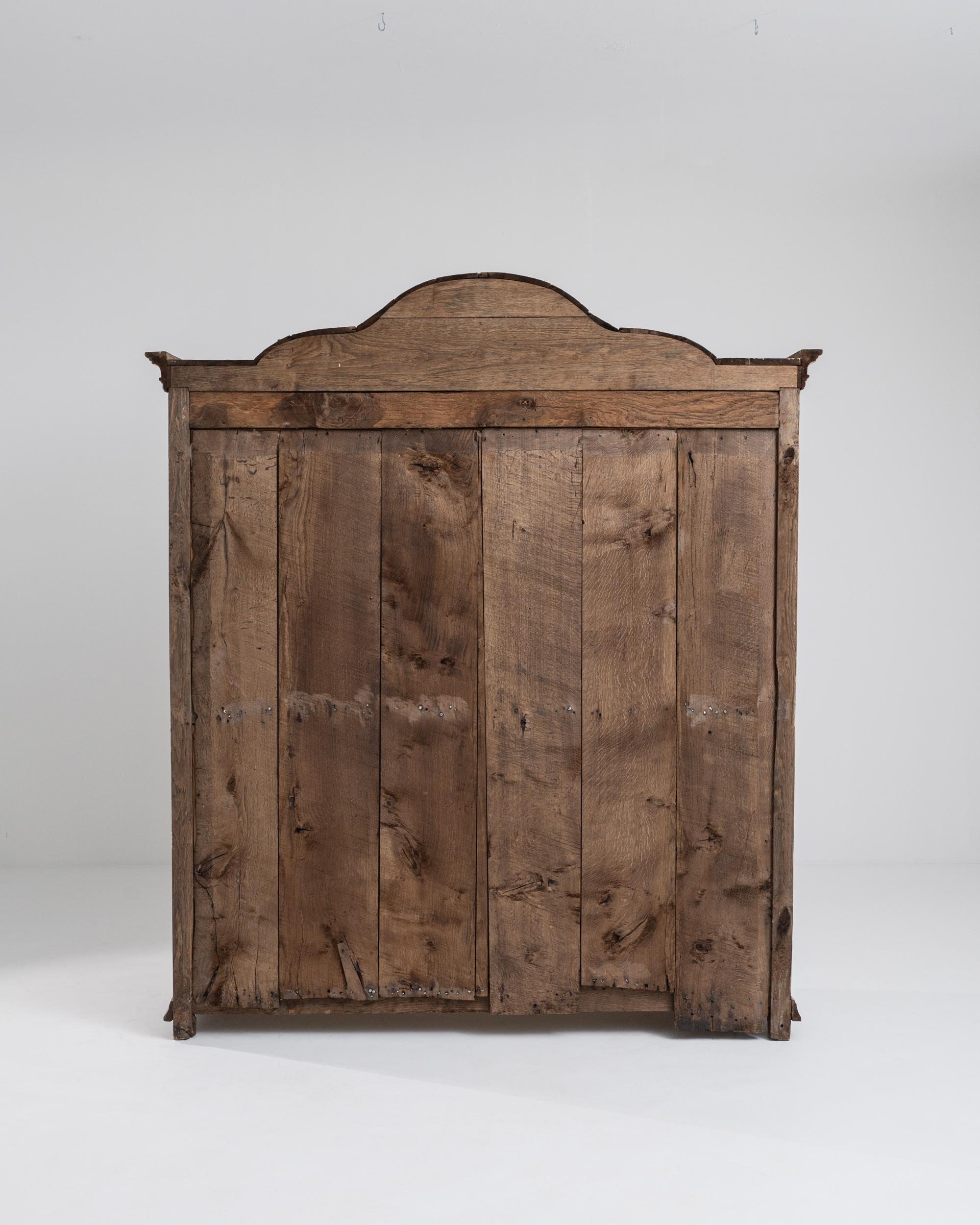 1800s French Wooden Wardrobe For Sale 7
