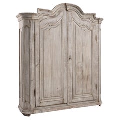 Used 1800s French Wooden Wardrobe