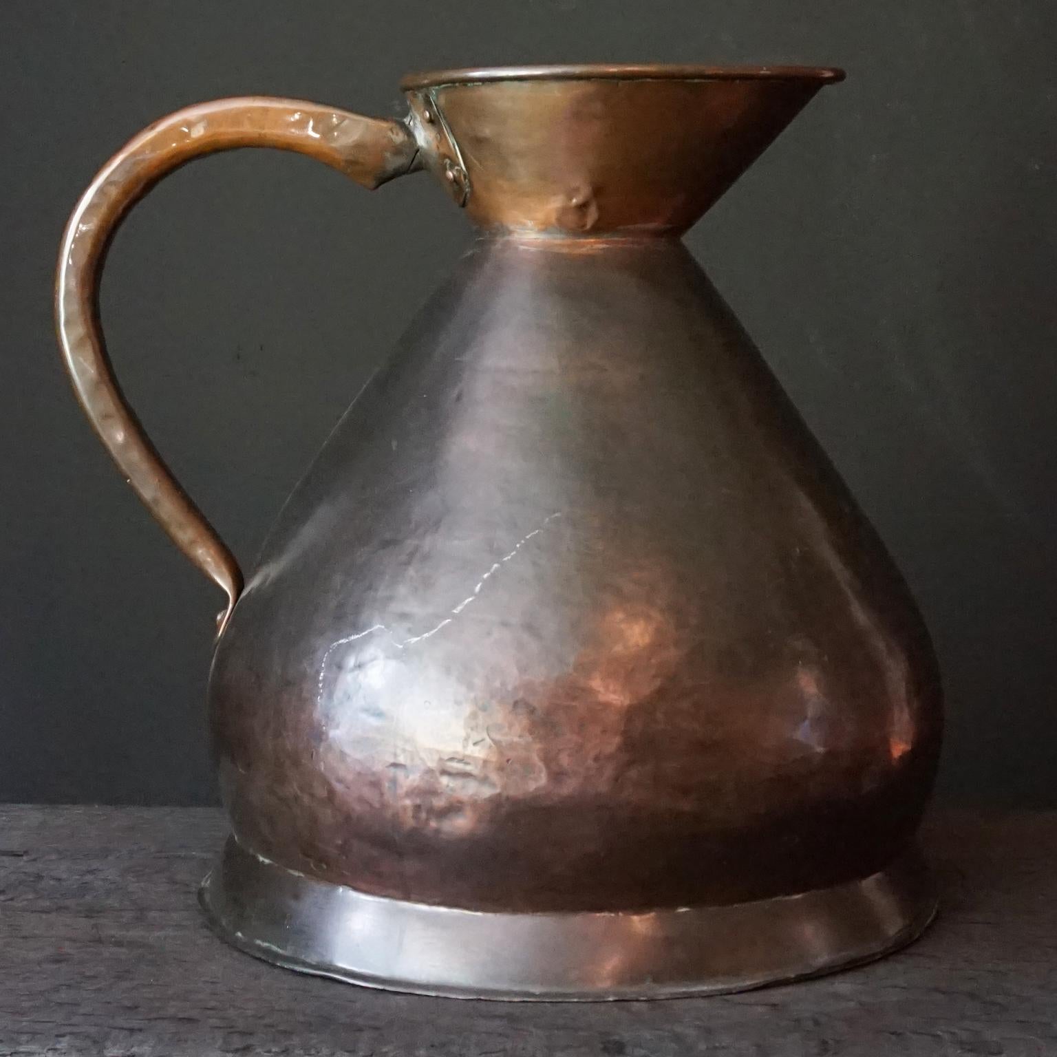 copper pitcher