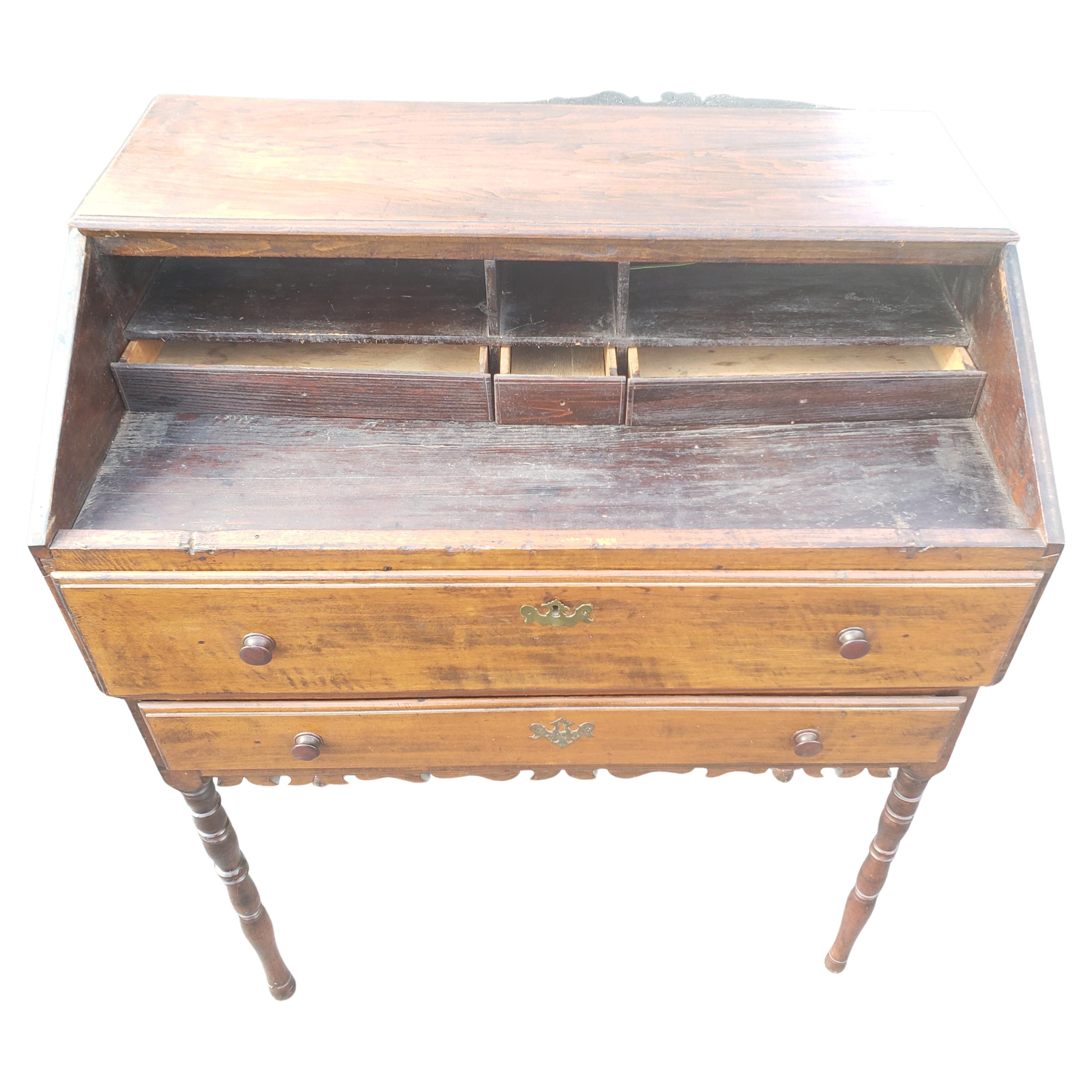 1800s secretary desk