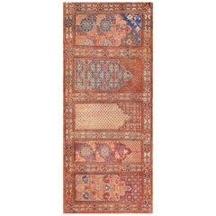 1800's Khotan Saf Prayer Rug from East Turkestan. Size: 8 ft 5 in x 3 ft 9 in